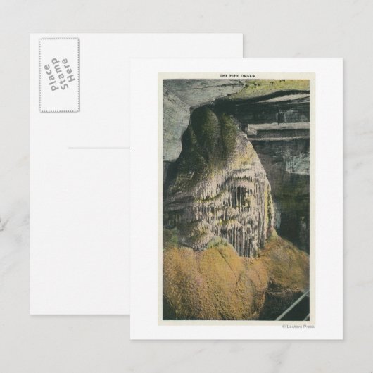 Uitzicht van de pijp briefkaart (Voorkant / Achterkant)