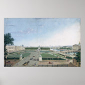 Uitzicht van de plaats Louis XV & Jardin des Poster (Voorkant)