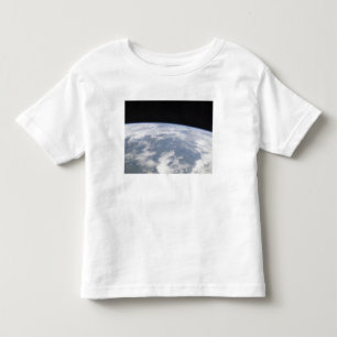 Uitzicht van de planeet Aarde van de ruimte Kinder Shirts