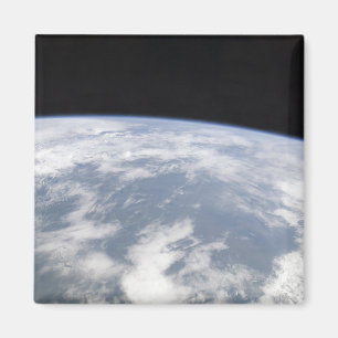 Uitzicht van de planeet Aarde van de ruimte Magneet