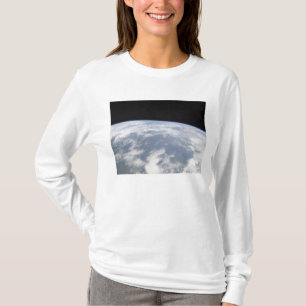 Uitzicht van de planeet Aarde van de ruimte T-shirt