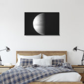 Uitzicht van de planeet Jupiter Canvas Afdruk (Insitu (Slaapkamer))