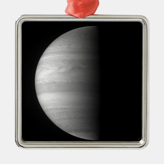 Uitzicht van de planeet Jupiter Metalen Ornament (Voorkant)