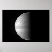 Uitzicht van de planeet Jupiter Poster (Voorkant)