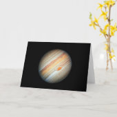 Uitzicht van de Planet Jupiter (Hubble Telescoop) Kaart (Gele Bloem)