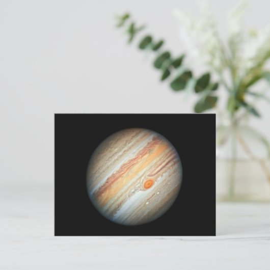 Uitzicht van de Planet Jupiter (Hubble Telescope) Briefkaart (Staand voorkant)