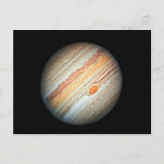Uitzicht van de Planet Jupiter (Hubble Telescope) Briefkaart (Voorkant)