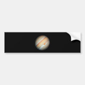 Uitzicht van de Planet Jupiter (Hubble Telescope) Bumpersticker (Voorkant)