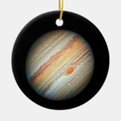 Uitzicht van de Planet Jupiter (Hubble Telescope) Keramisch Ornament (Voorkant)