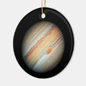 Uitzicht van de Planet Jupiter (Hubble Telescope) Keramisch Ornament (Links)