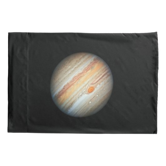 Uitzicht van de Planet Jupiter (Hubble Telescope) Kussensloop (Achterkant)
