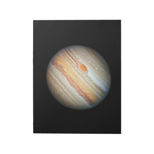 Uitzicht van de Planet Jupiter (Hubble Telescope) Notitieblok (Linkerzijde)