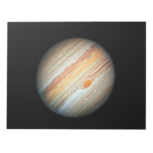 Uitzicht van de Planet Jupiter (Hubble Telescope) Notitieblok (Voorkant)
