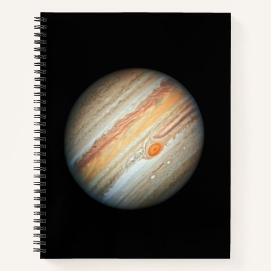 Uitzicht van de Planet Jupiter (Hubble Telescope) Notitieboek (Voorkant)