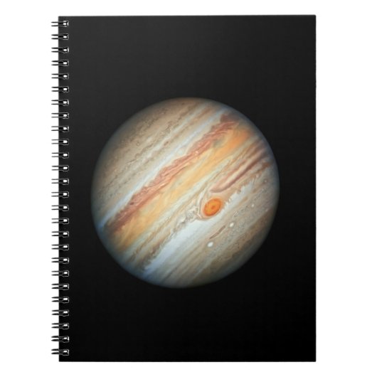 Uitzicht van de Planet Jupiter (Hubble Telescope) Notitieboek (Voorkant)