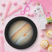 Uitzicht van de Planet Jupiter (Hubble Telescope) Papieren Bordje (Feest)