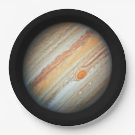Uitzicht van de Planet Jupiter (Hubble Telescope) Papieren Bordje