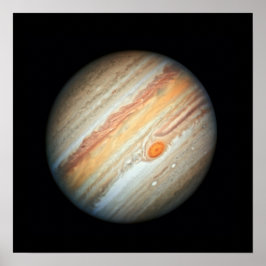 Uitzicht van de Planet Jupiter (Hubble Telescope) Poster