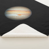 Uitzicht van de Planet Jupiter (Hubble Telescope) Sherpa Deken (3/4)