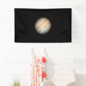Uitzicht van de Planet Jupiter (Hubble Telescope) Spandoek (Insitu)
