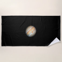 Uitzicht van de Planet Jupiter (Hubble Telescope) Strandlaken