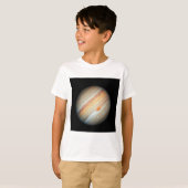 Uitzicht van de Planet Jupiter (Hubble Telescope) T-shirt (Voorkant volledig)