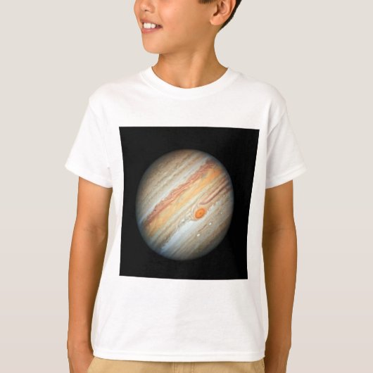 Uitzicht van de Planet Jupiter (Hubble Telescope) T-shirt (Voorkant)