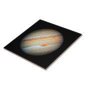 Uitzicht van de Planet Jupiter (Hubble Telescope) Tegeltje (Zijkant)