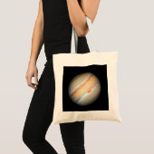 Uitzicht van de Planet Jupiter (Hubble Telescope) Tote Bag (Voorkant (product))