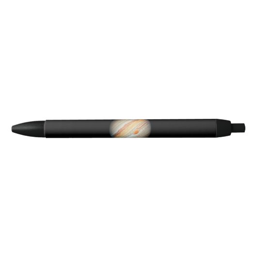 Uitzicht van de Planet Jupiter (Hubble Telescope) Zwarte Inkt Pen (Voorkant)