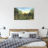 Uitzicht van de Plaza Canvas Afdruk (Insitu (Slaapkamer))
