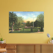 Uitzicht van de Plaza Canvas Afdruk (Insitu (Woonkamer))