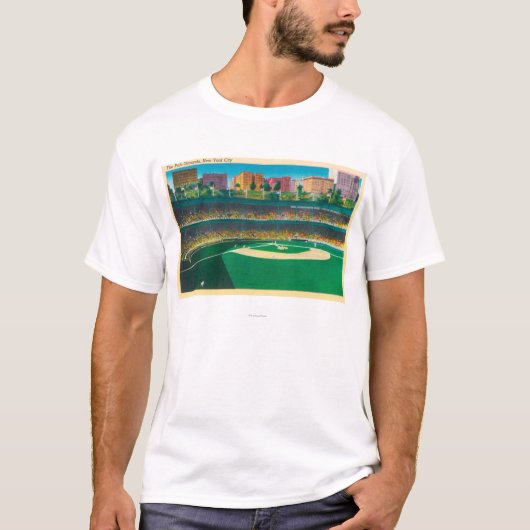 Uitzicht van de Polo Grounds New York, NY (Voorkant)