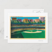 Uitzicht van de Polo Grounds New York, NY Briefkaart (Voorkant / Achterkant)