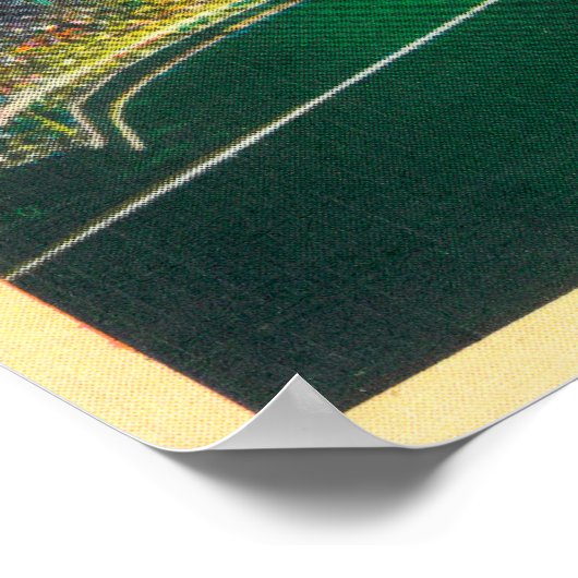 Uitzicht van de Polo Grounds New York, NY Poster (Hoek)