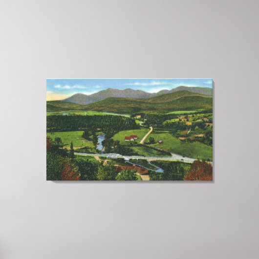 Uitzicht van de pomp van de Olympische Spelen van  Canvas Afdruk (Voorkant)