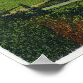 Uitzicht van de pomp van de Olympische Spelen van  Poster (Hoek)