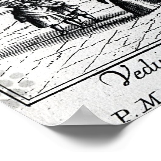 Uitzicht van de poorten bij de ingang van Arsenal Poster (Hoek)