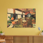 Uitzicht van de Poppy Room in Maryland Hote Canvas Afdruk (Insitu (Woonkamer))