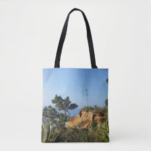 Uitzicht van de Portugese Algarve-kust Tote Bag