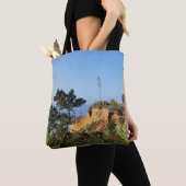 Uitzicht van de Portugese Algarve-kust Tote Bag (Dichtbij)