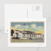 Uitzicht van de Post Kantoor # 1 Briefkaart (Voorkant / Achterkant)