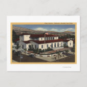 Uitzicht van de Post Kantoor # 2 Briefkaart (Voorkant)