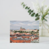 Uitzicht van de prachtige stad Praag Briefkaart (Staand voorkant)