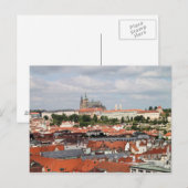 Uitzicht van de prachtige stad Praag Briefkaart (Voorkant / Achterkant)