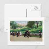 Uitzicht van de Proefgrimverwerking Briefkaart (Voorkant / Achterkant)