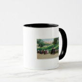 Uitzicht van de Proefgrimverwerking Mok (Voorkant rechts)