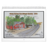 Uitzicht van de provincie San Luis Obispo Kalender (Hoes)