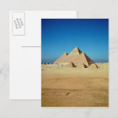 Uitzicht van de Pyramiden Briefkaart (Voorkant / Achterkant)