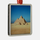 Uitzicht van de Pyramiden Metalen Ornament (Rechts)